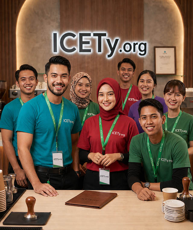 Ilustrasi pembelajaran digital ICETy